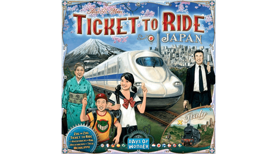 Ticket to Ride Map Collection 7: Japan &amp; Italy