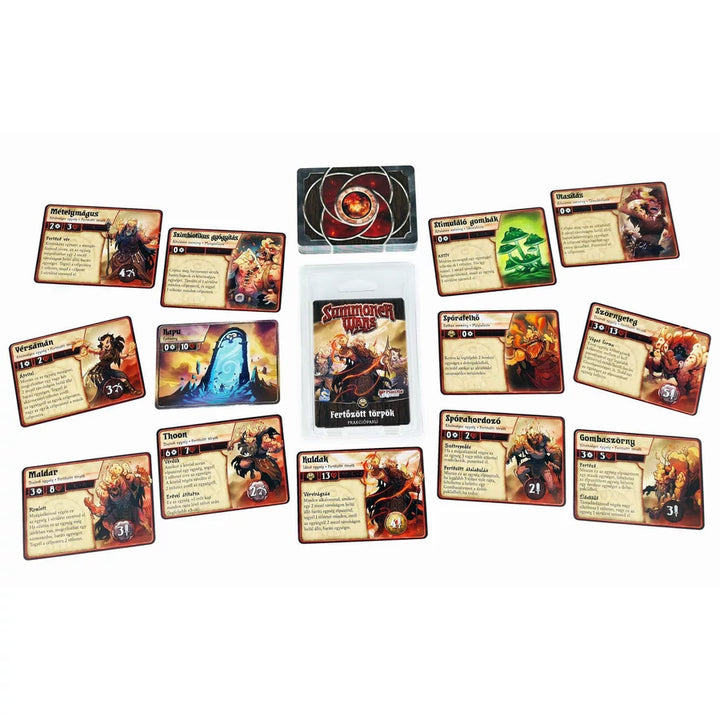 Summoner Wars 2. kiadás - Fertőzött törpök frakciópakli
