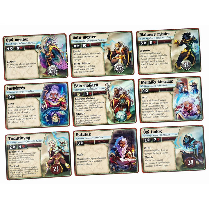 Summoner Wars 2. kiadás - Örökkévalók tanácsa frakciópakli