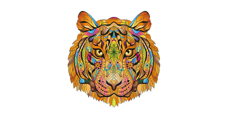 Fa puzzle – Tigris (FSC-wood)