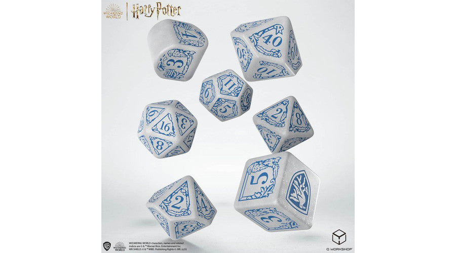 Dobókocka készlet, Harry Potter: Ravenclaw (fehér)