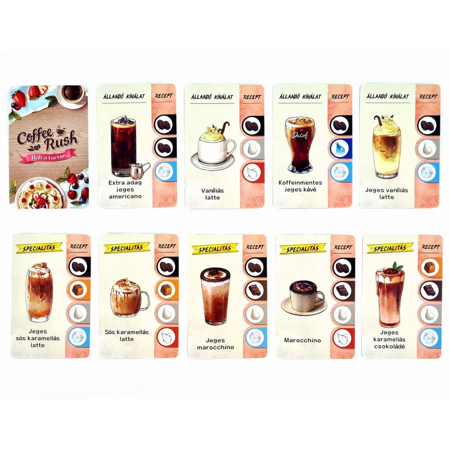 Coffee Rush: Hab a tortán kiegészítő