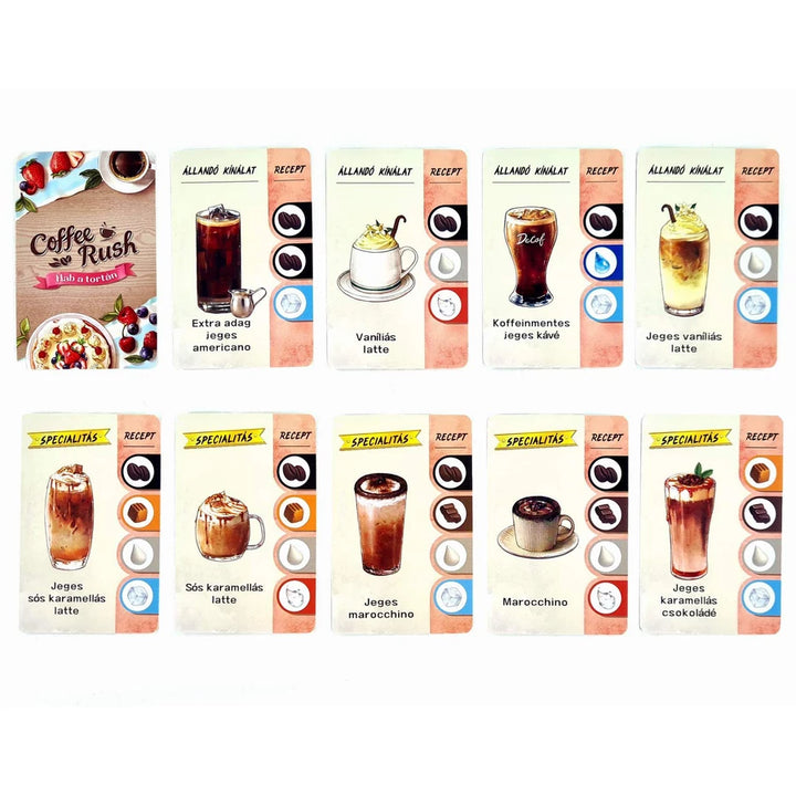 Coffee Rush: Hab a tortán kiegészítő