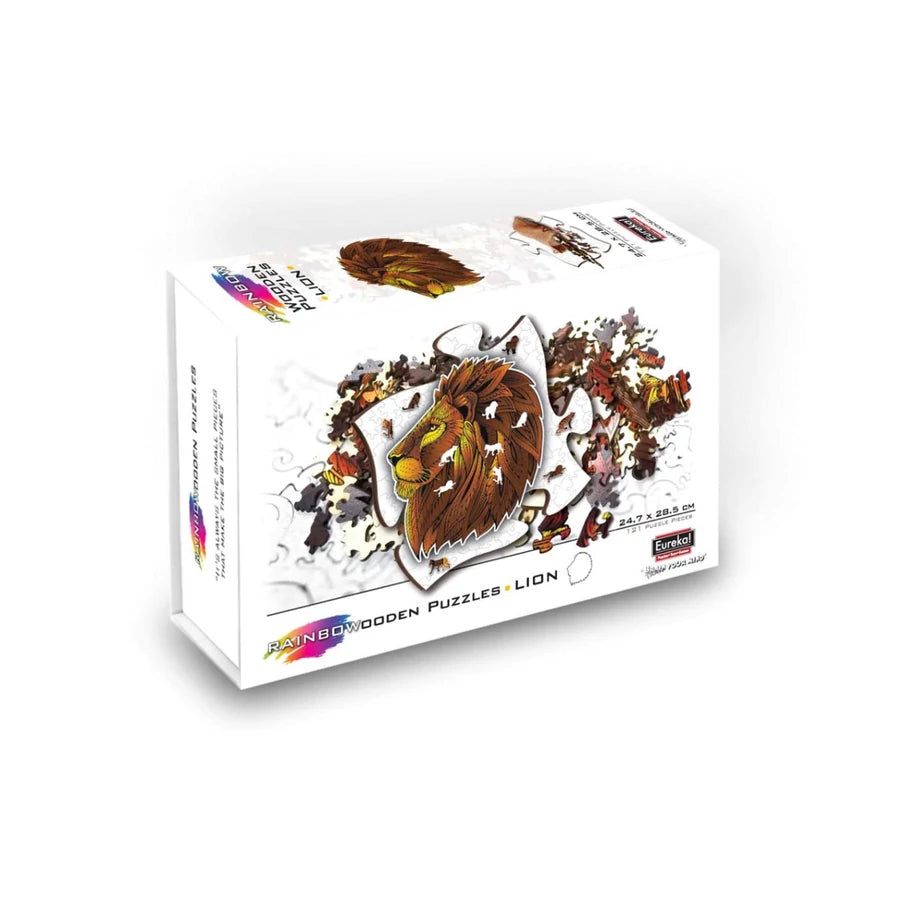 Fa puzzle – Oroszlán (FSC-wood)