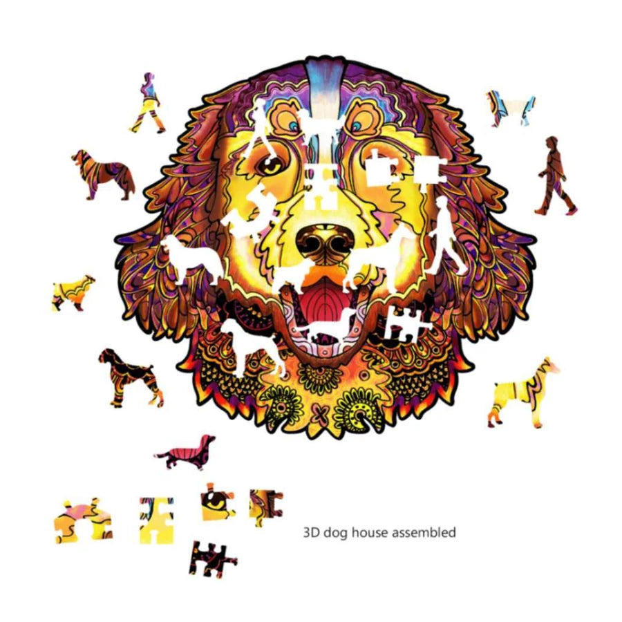 Fa puzzle – Berni pásztor (FSC-wood)