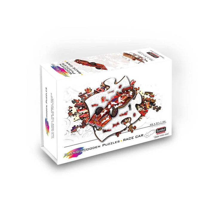 Fa puzzle – Versenyautó (FSC-wood)