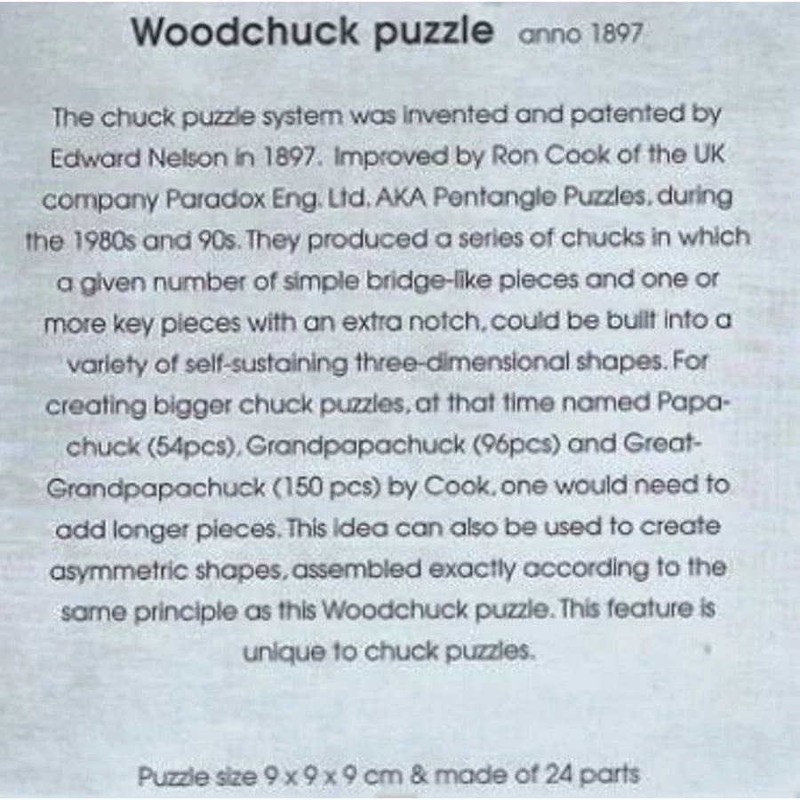 VIP-puzzle: Woodchuck