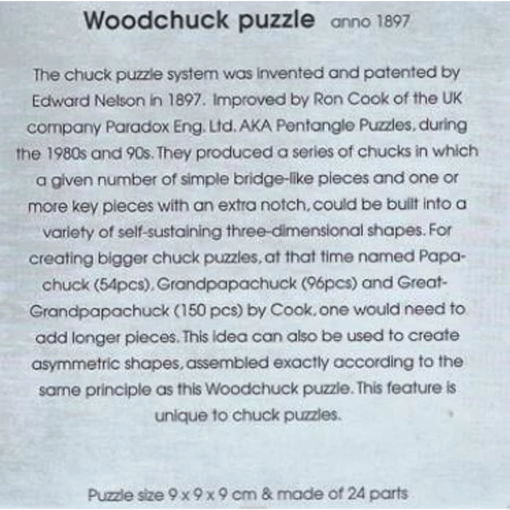 VIP-puzzle: Woodchuck