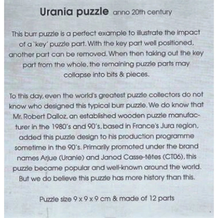 VIP-puzzle: Urania