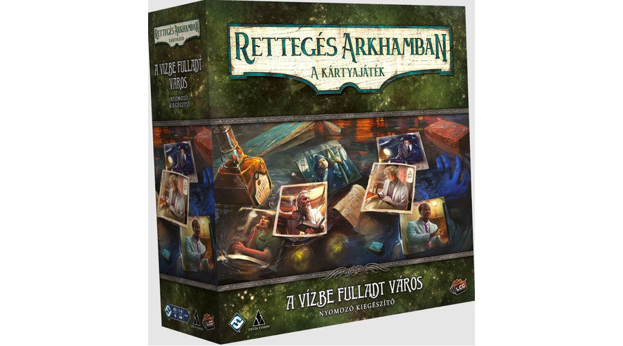 Rettegés Arkhamban - A kártyajáték: A vízbe fulladt város nyomozó kiegészítő