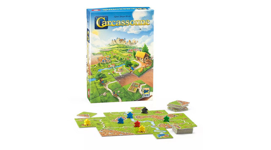 Carcassonne alapjáték (A folyó+Az apát kiegészítőkkel)