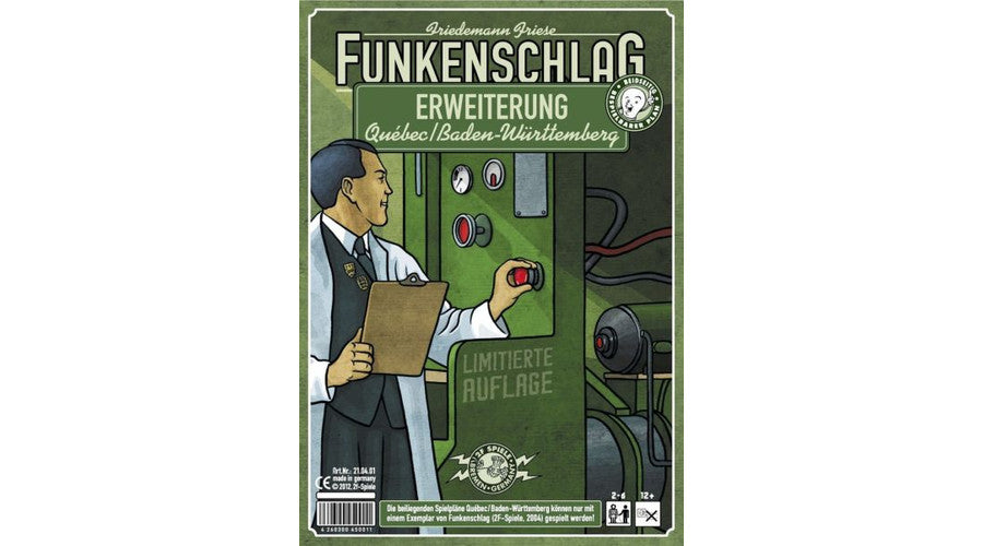 Funkenschlag (Power Grid): Quebec/Baden-Württemberg