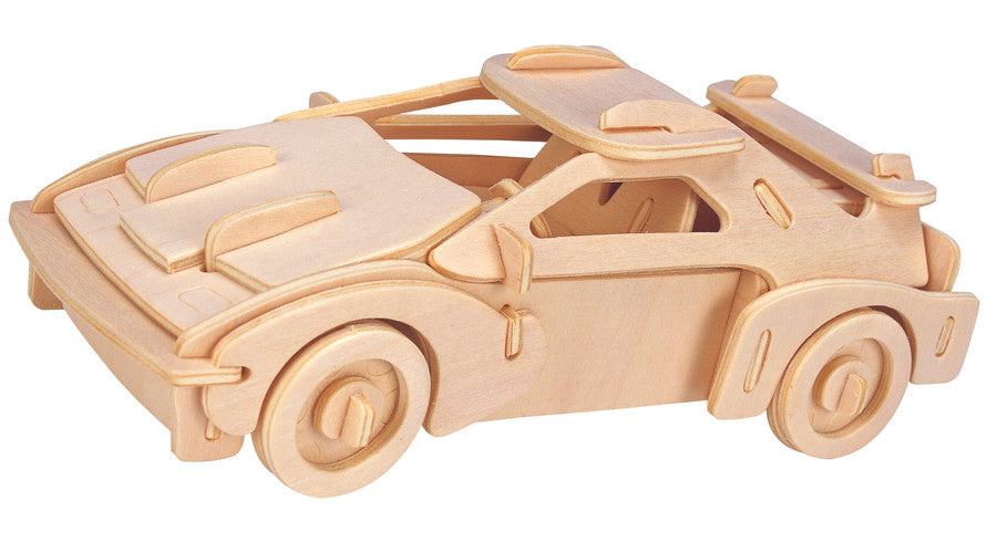 Gepetto's Workshop - Versenyautó- 3D fapuzzle, 473157