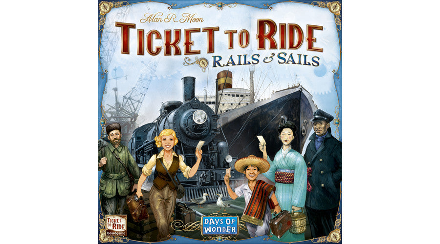 Ticket to Ride: Rails and Sails (angol kiadás)