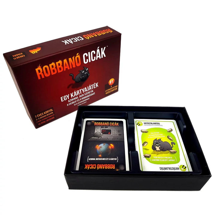 Robbanó cicák