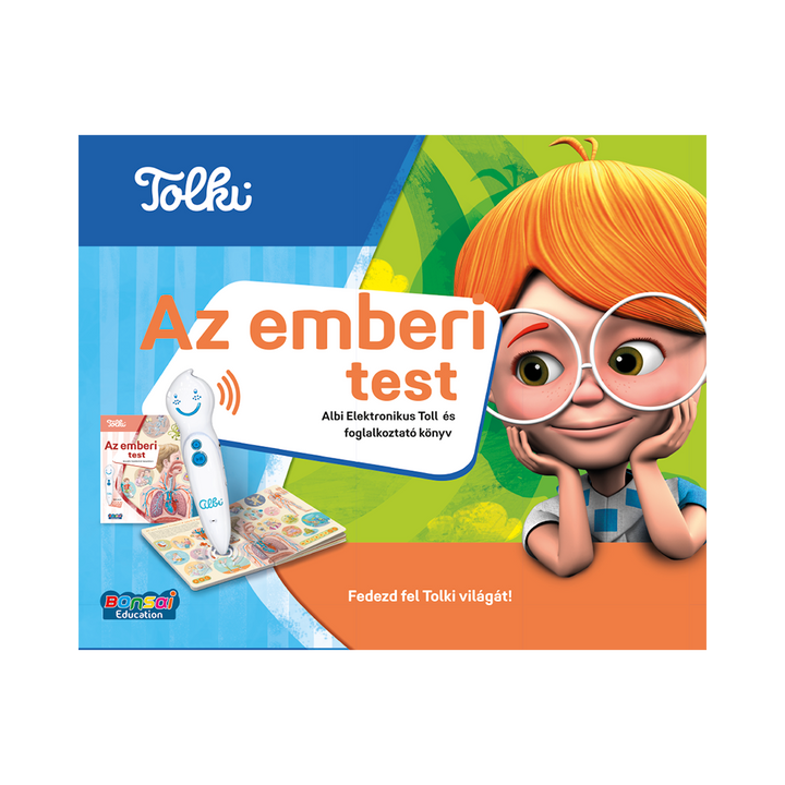 Az emberi test: Tolki hangoskönyv készlet