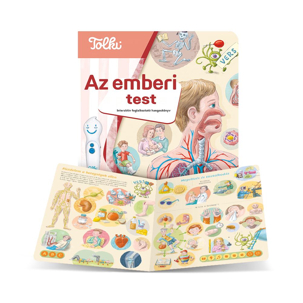 Az emberi test: Tolki hangoskönyv