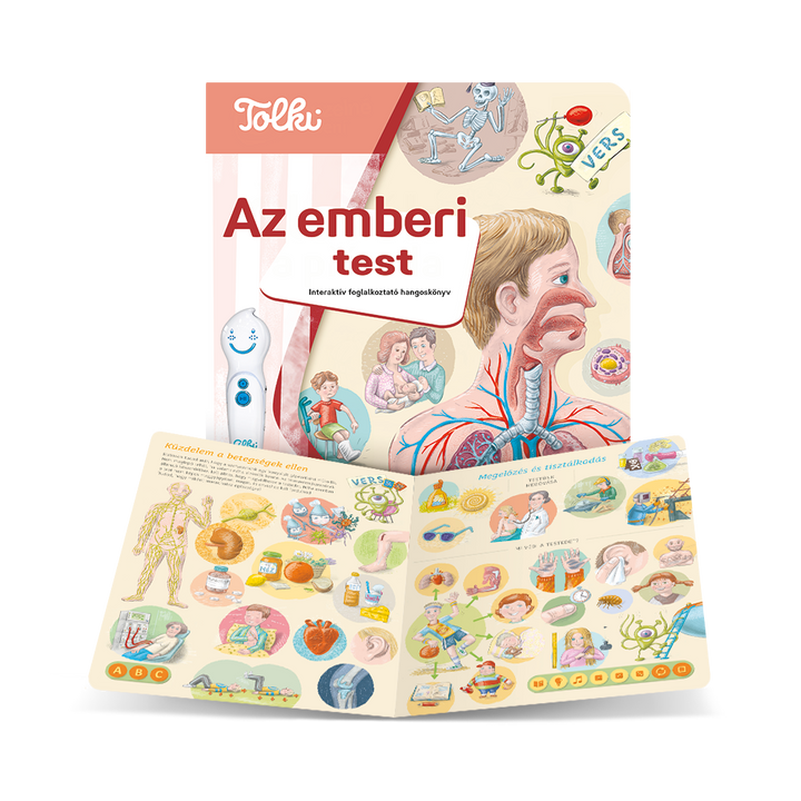 Az emberi test: Tolki hangoskönyv