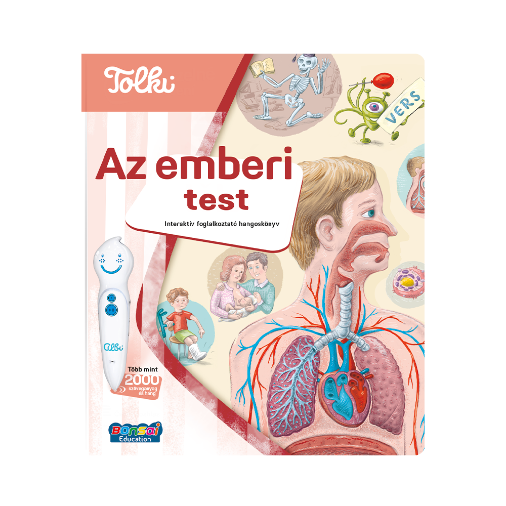 Az emberi test: Tolki hangoskönyv