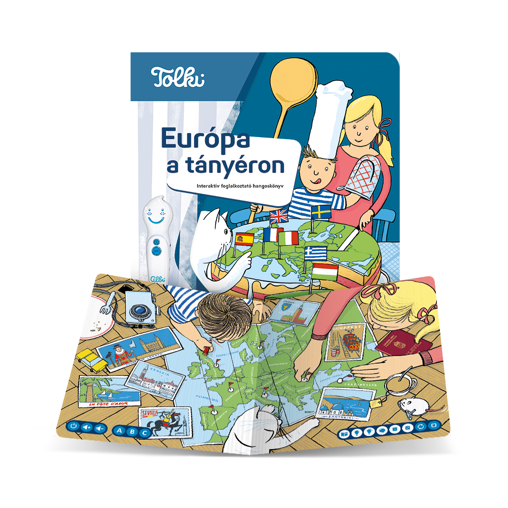 Európa a tányéron: Tolki hangoskönyv