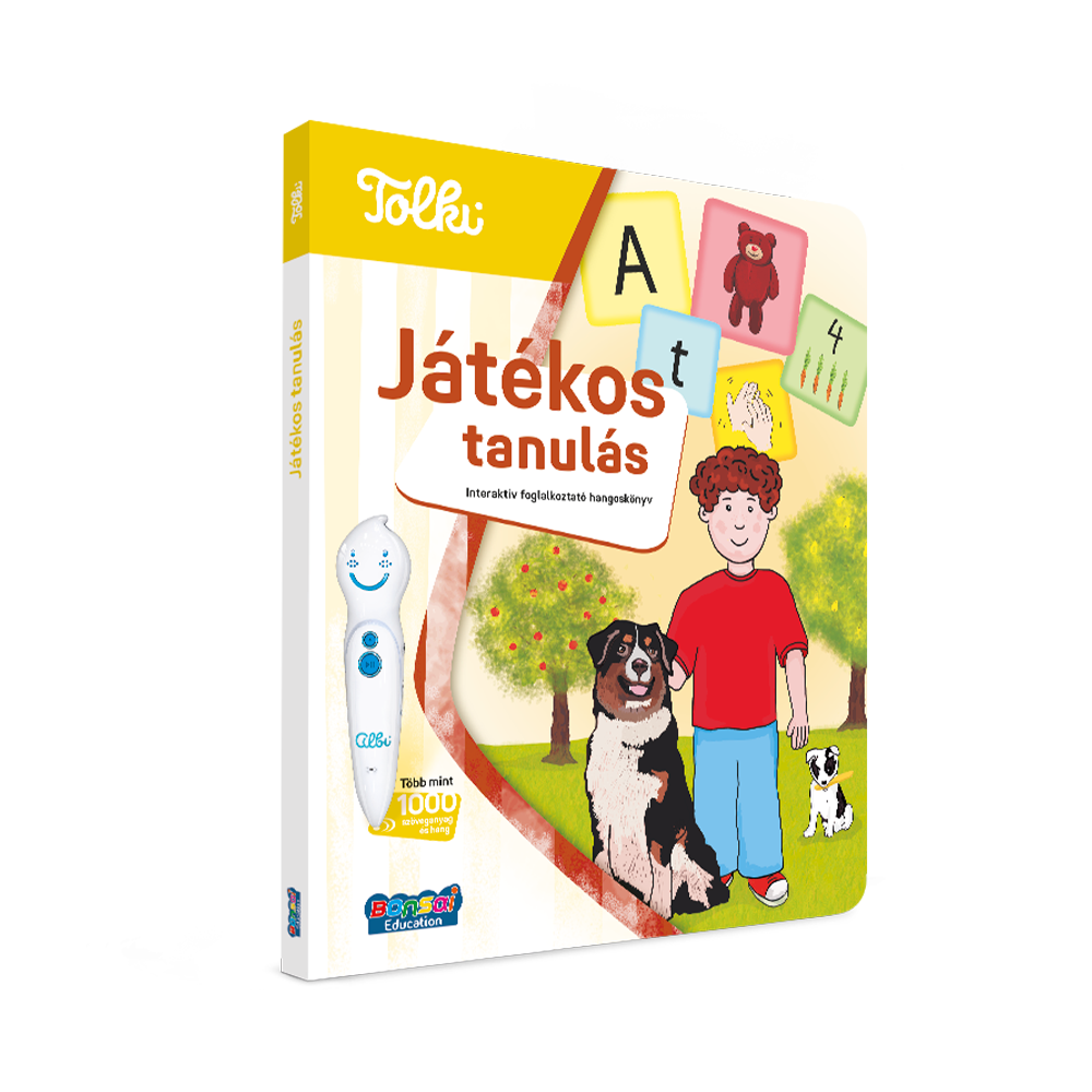 Játékos tanulás: Tolki hangoskönyv