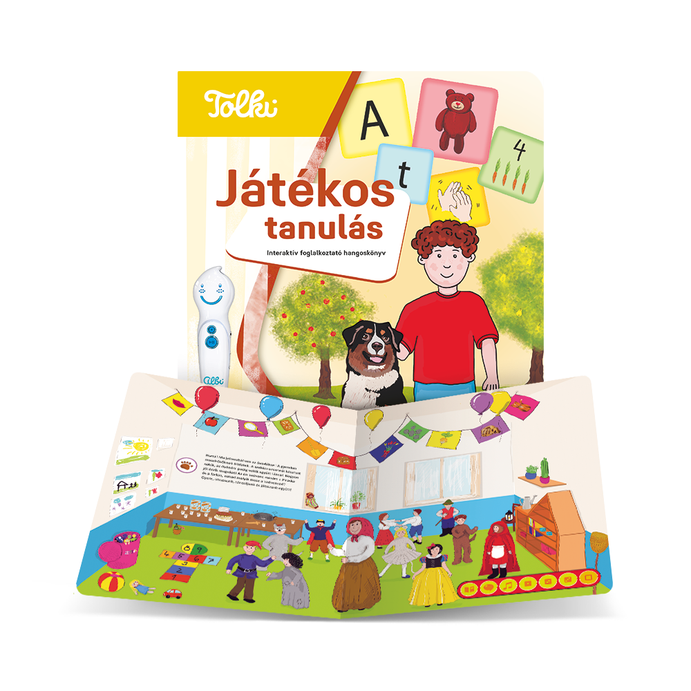Játékos tanulás: Tolki hangoskönyv