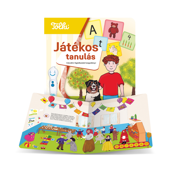 Játékos tanulás: Tolki hangoskönyv