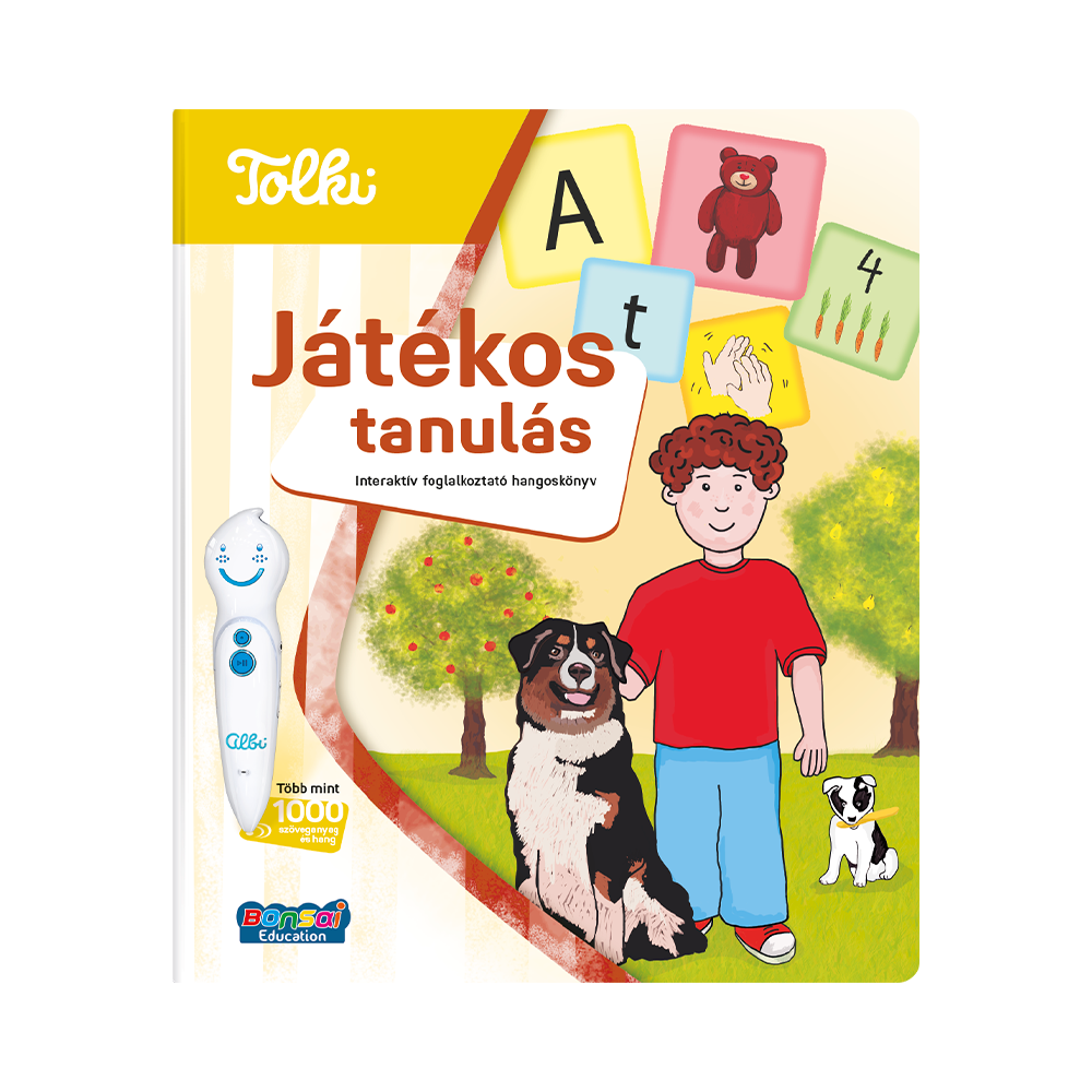 Játékos tanulás: Tolki hangoskönyv