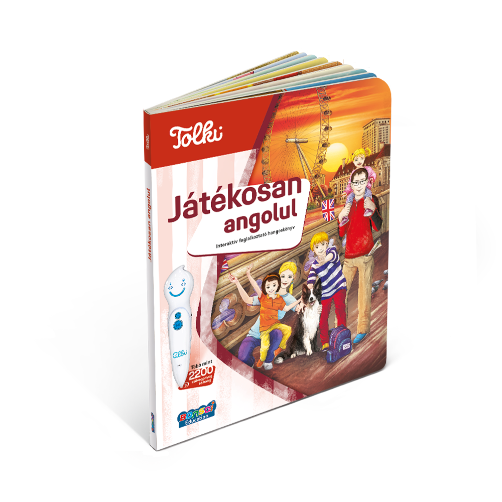 Játékosan angolul: Tolki hangoskönyv