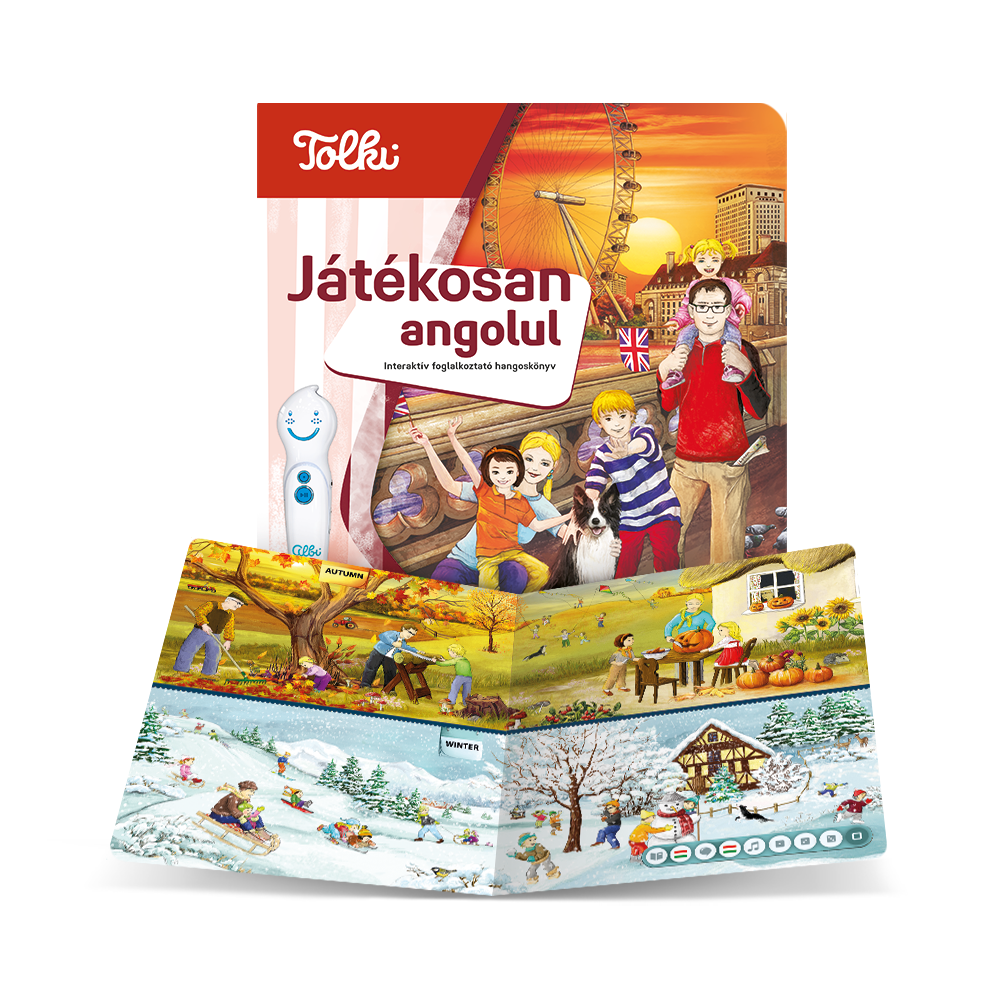 Játékosan angolul: Tolki hangoskönyv