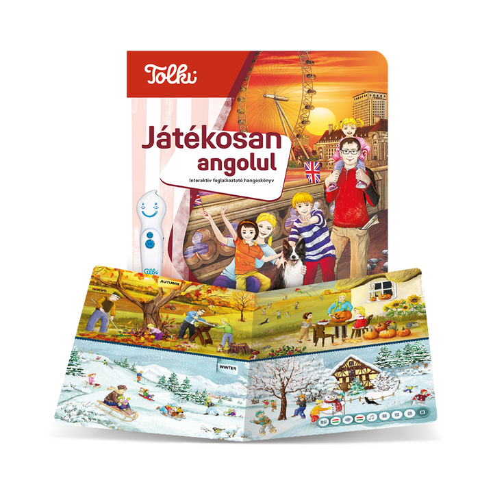 Játékosan angolul: Tolki hangoskönyv