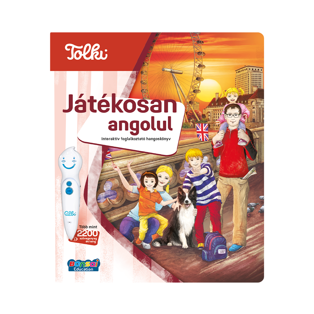 Játékosan angolul: Tolki hangoskönyv