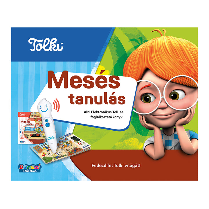 Mesés tanulás: Tolki hangoskönyv készlet