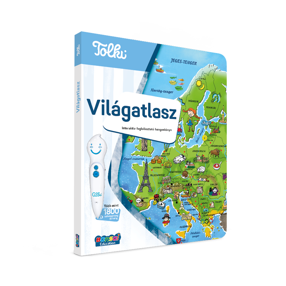 Világatlasz: Tolki hangoskönyv