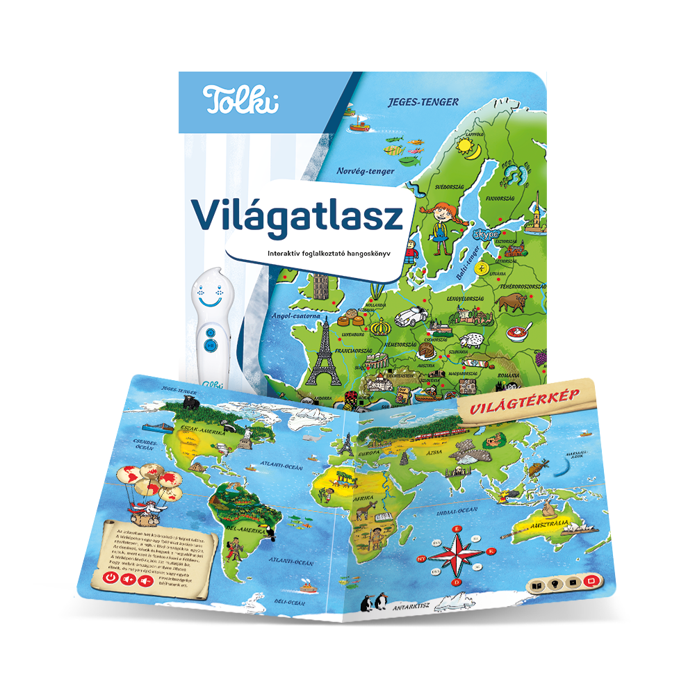 Világatlasz: Tolki hangoskönyv