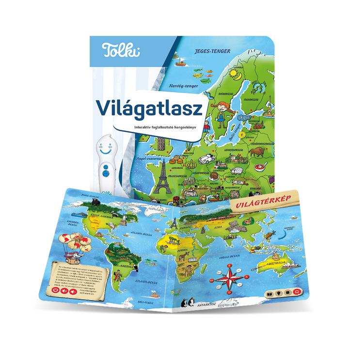Világatlasz: Tolki hangoskönyv