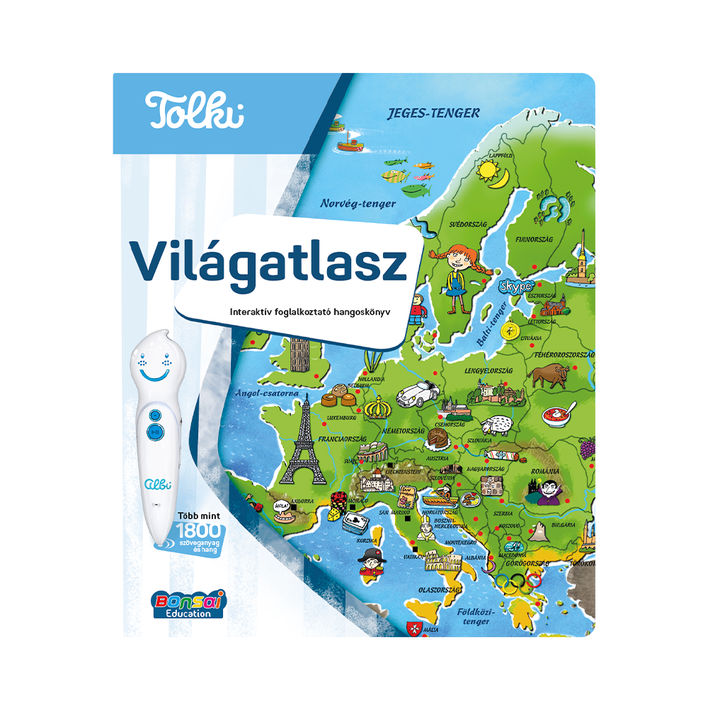 Világatlasz: Tolki hangoskönyv