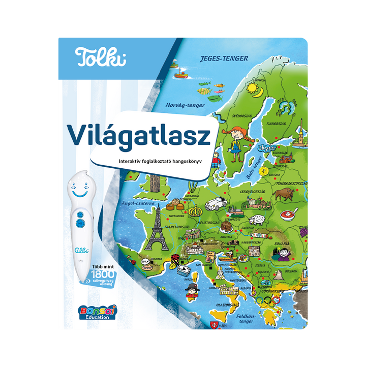 Világatlasz: Tolki hangoskönyv